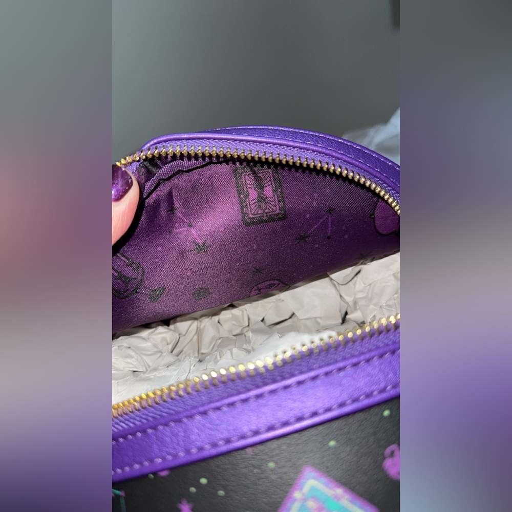 NWT Disney Parks Loungefly Hocus Pocus Mini Backpack Disney  💜🖤🧡  FLASH SALE - Picture 5 of 10